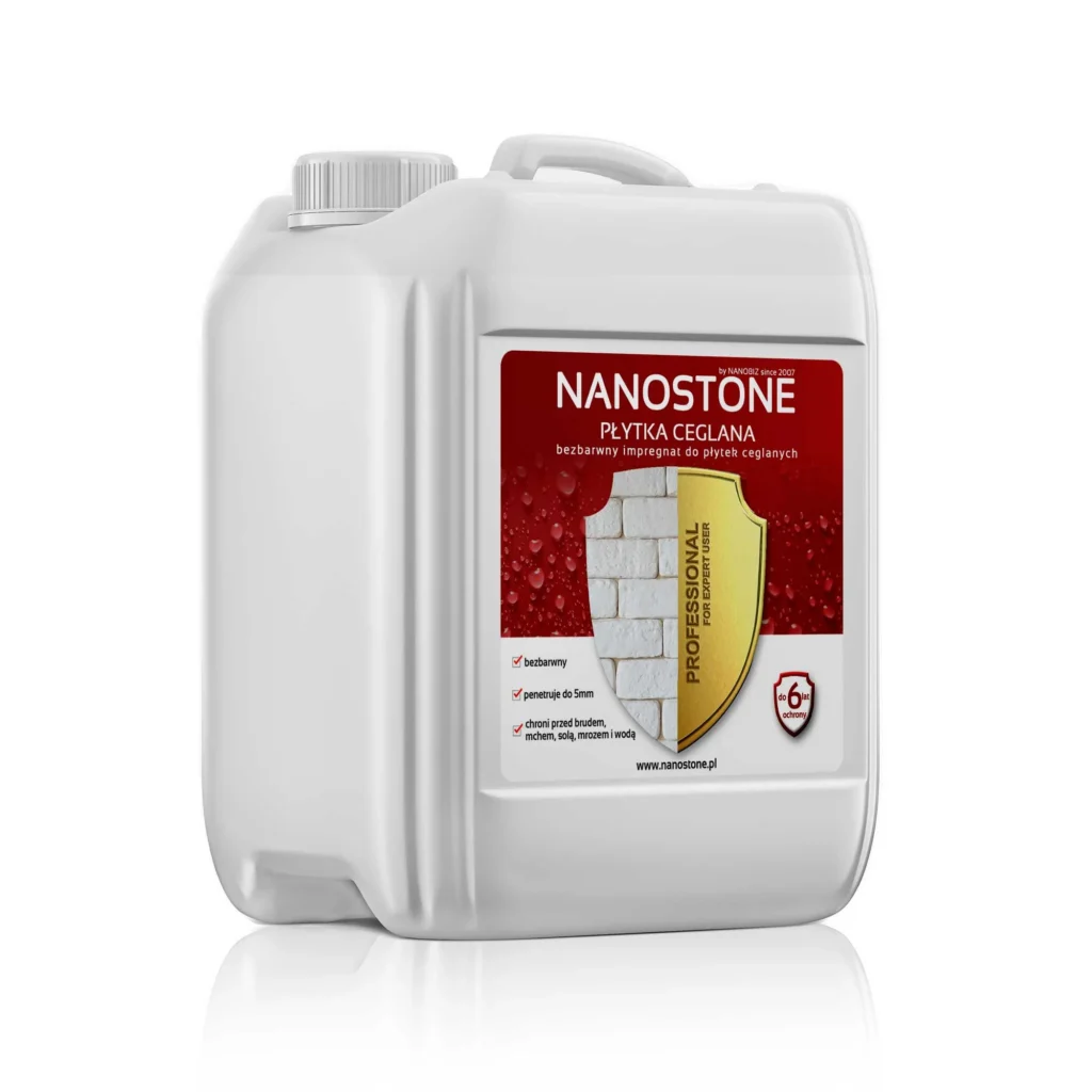 impregnat do płytek ceglanych NANOSTONE PŁYTKA CEGLANA