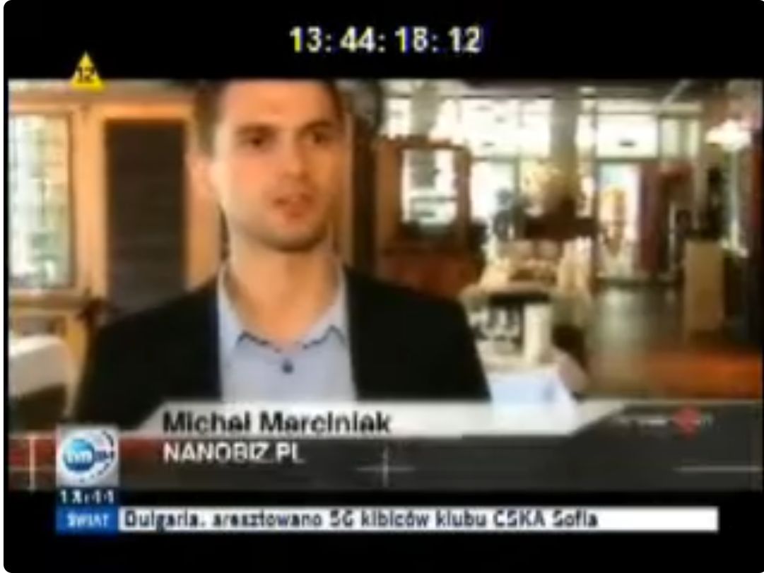 Michał Marciniak — NANOBIZ.PL, TVN24